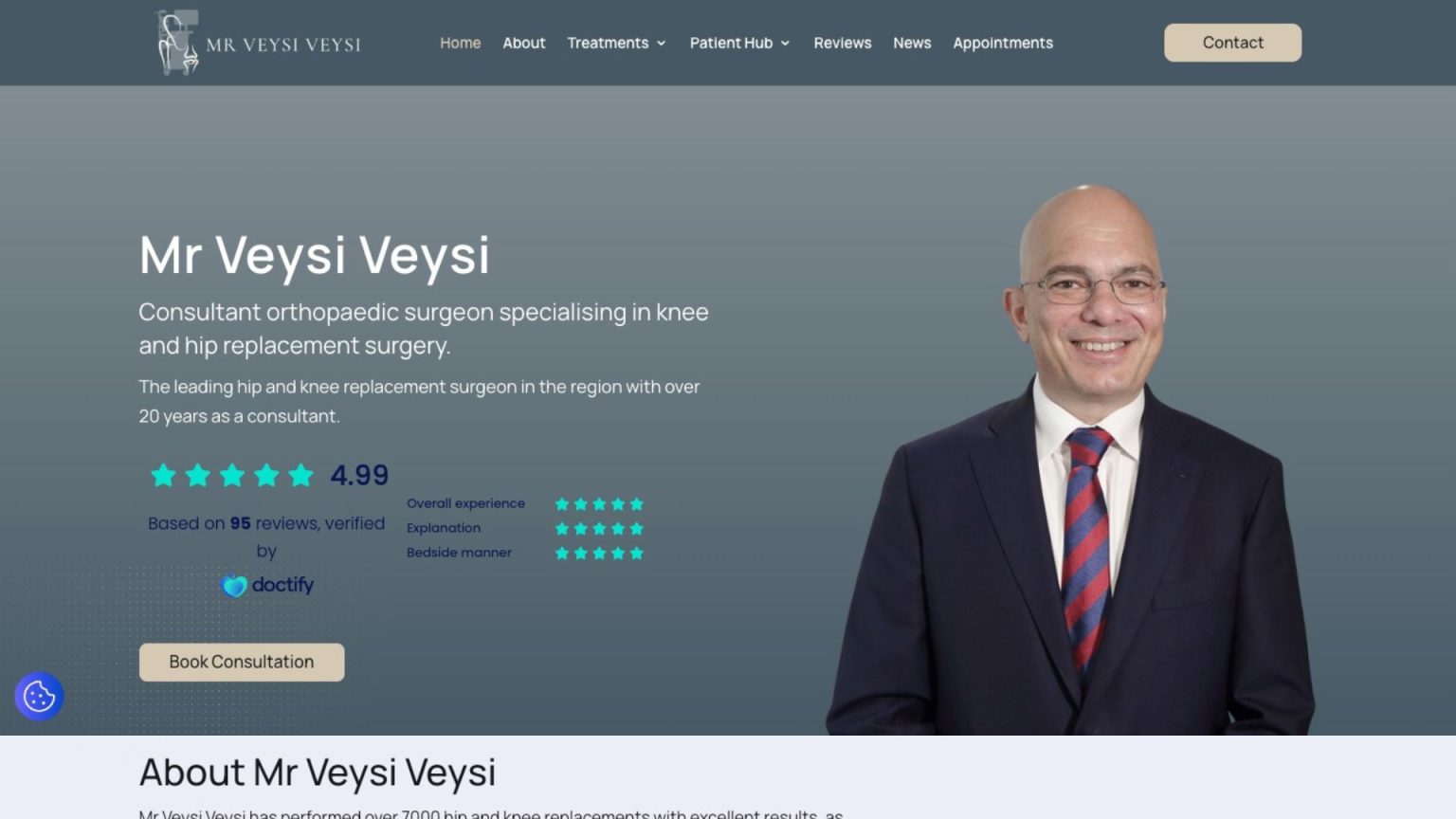 Mr Veysi Veysi: Orthopaedic Surgeon