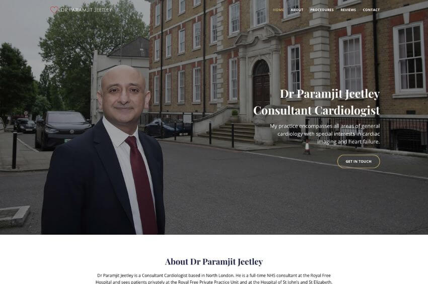 Dr Paramjit Jeetley: Cardiologist