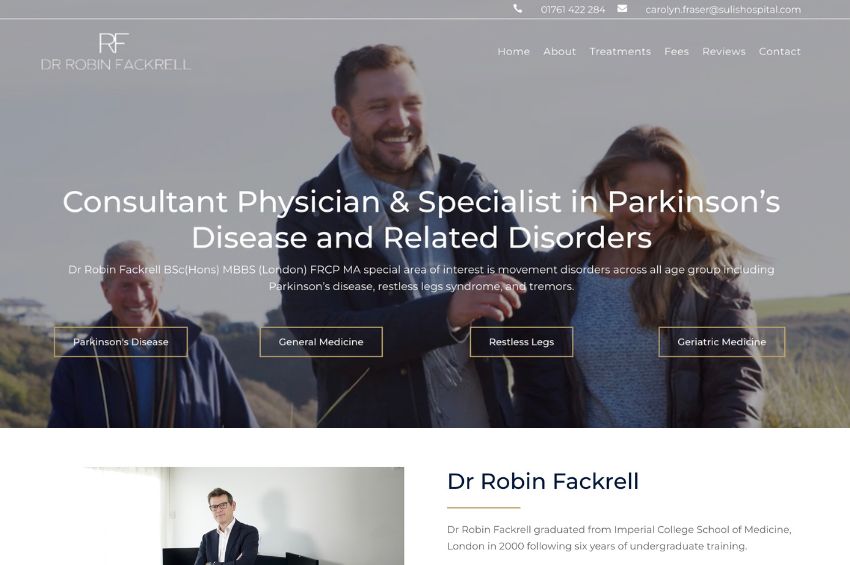 Dr Robin Fackrell: Physician