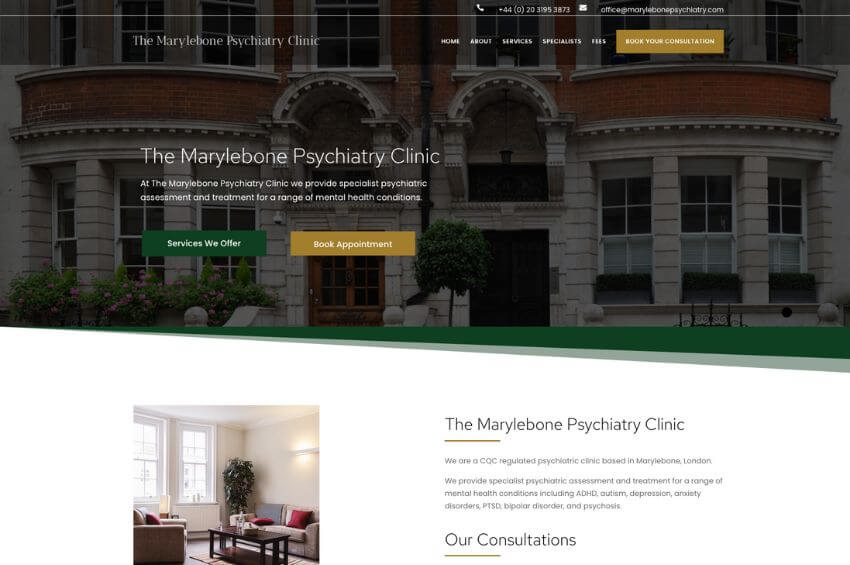 The Marylebone Psychiatry Clinic