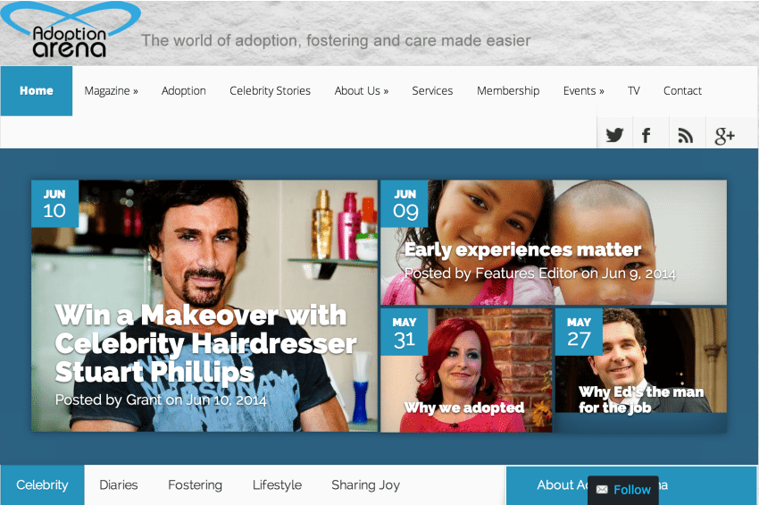 New Charity Launched – Adoption Arena