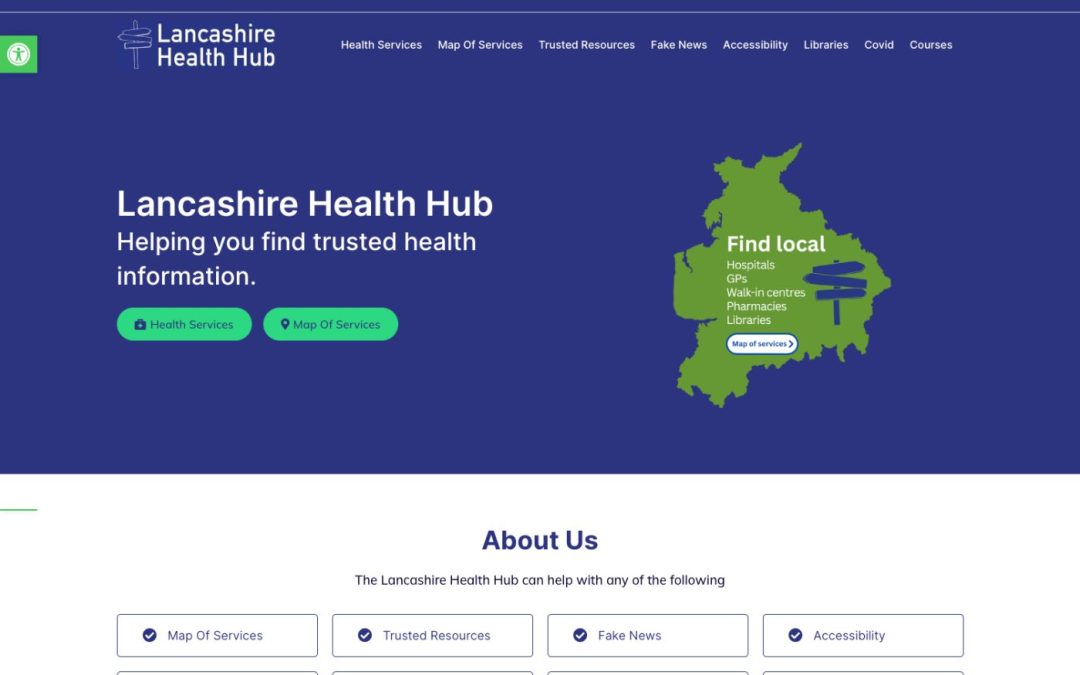 NHS, Lancashire Council & Libraries – Lancashire Health Hub