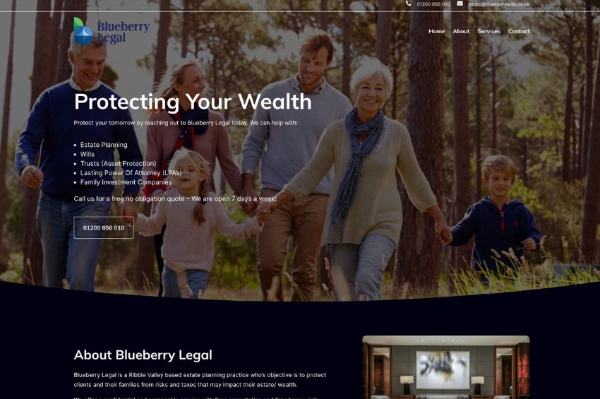Legal Practice Website Design