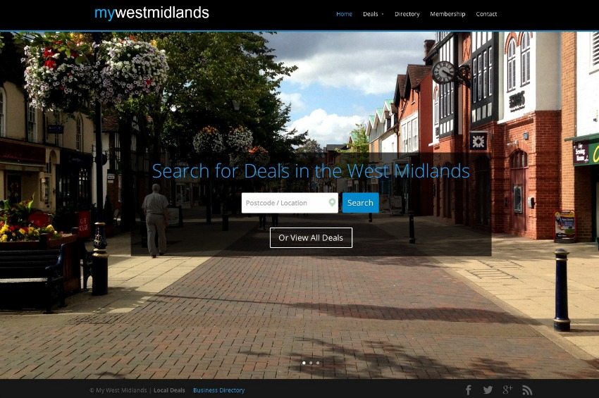 My West Midland Voucher & Discount Site Launches