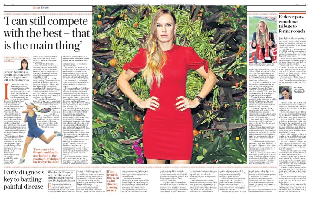 Dr Stephanie Barrett interview in The Daily Telegraph